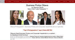 Desktop Screenshot of businessphotosottawa.com